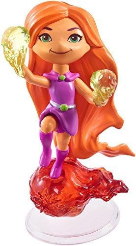 Mini Figura Super Heroe Chicas Estrella De Fuego