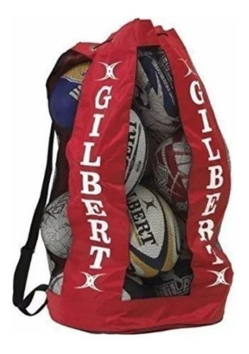 Imagen 1 de 3 de Bolso Gilbert Porta Pelotas De Rugby