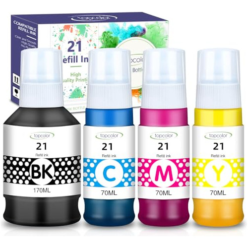 Tinta Para Impresora Canon Pixma 4 Colores