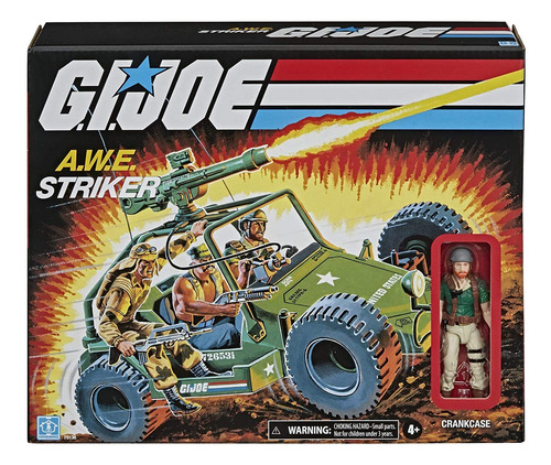 Hasbro G.i. Joe Retro A.w.e. Striker VehĂculo Exclusivo Con