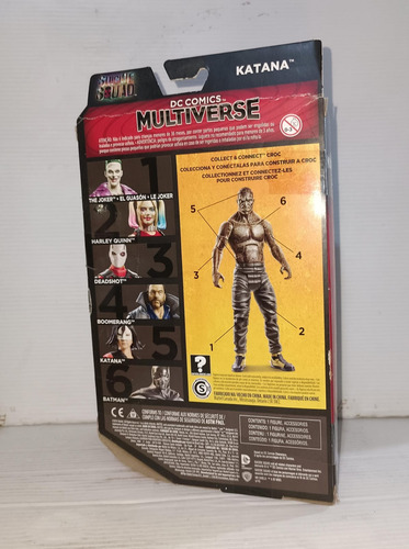 Mattel Multiverse Katana Escuadrón Suicida Baf Killer Croc (Usado)