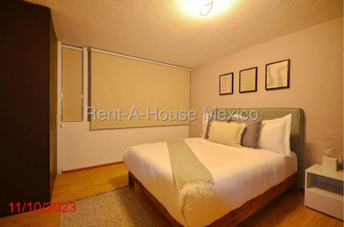 Renta De Garden House En Polanco, A Unos Metros De Masaryk Y Arquímedes Rg 25-3657