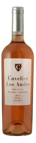 Vino Cuvelier De Los Andes Malbec Rose