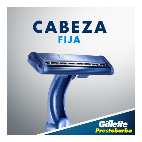 Imagen 6 de 9 de Maquina Afeitar Gillette Prestobarba Ultra Grip Sense X1u