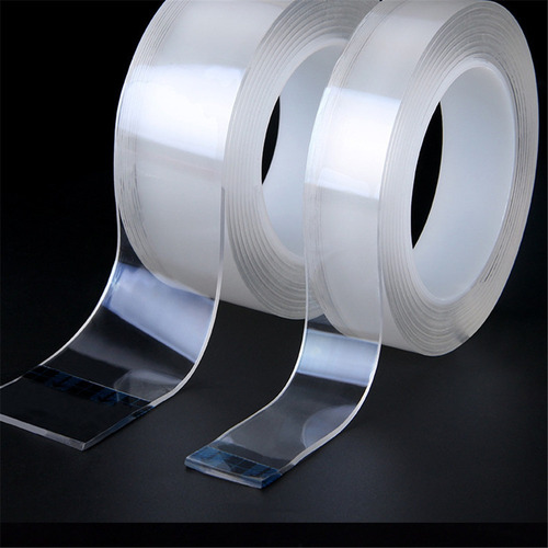 Nanocinta Adhesiva Transparente De Doble Cara De 1/2/3/5/m R