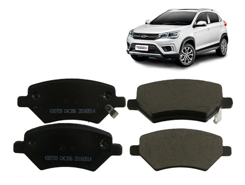 Pastillas De Freno Delanteras Chery Tiggo 2 2016 Al 2022