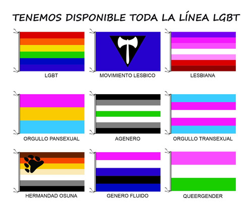 20 Banderas Transexual Trans Lgbt 90 X 150cm