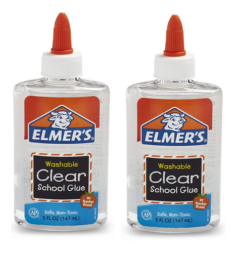 Elmer'sliquido Pegamento Escolar Transparente Lavable 5 Onza