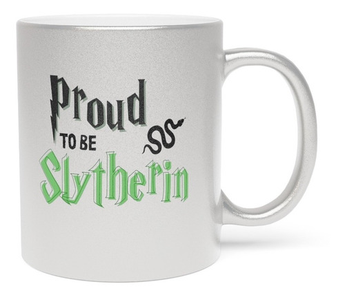Taza Metalizada - Harry Potter - Proud To Be Slytherin