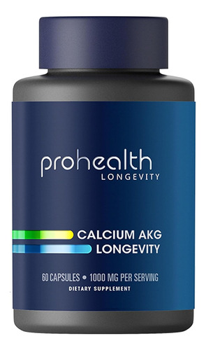 Prohealth Calcio Akg Longevity (alfa Cetoglutarato) 1,000 Mg