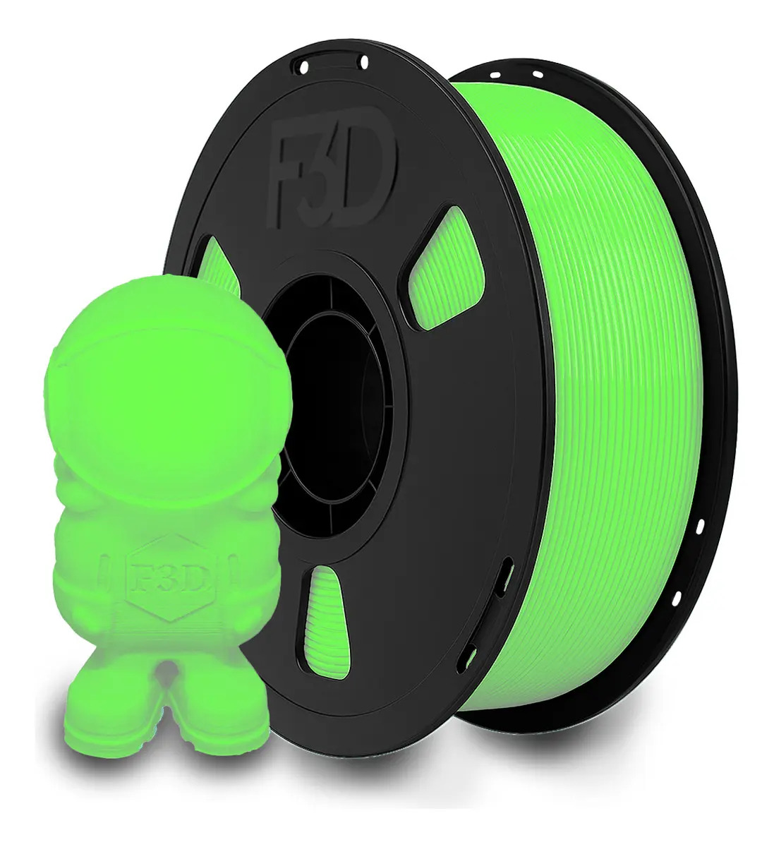 Filamento Pla Premium 1kg Speed Impressora 3d Verde Neon