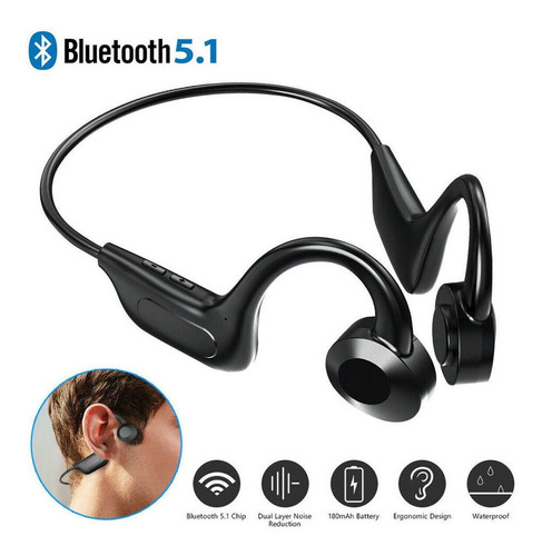 Audífonos Inalámbricos Bluetooth Bone Conduction Sport A P