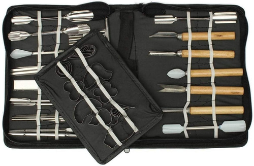 Set Utensilios De Tallado De Frutas Y Verduras (46 Piezas)