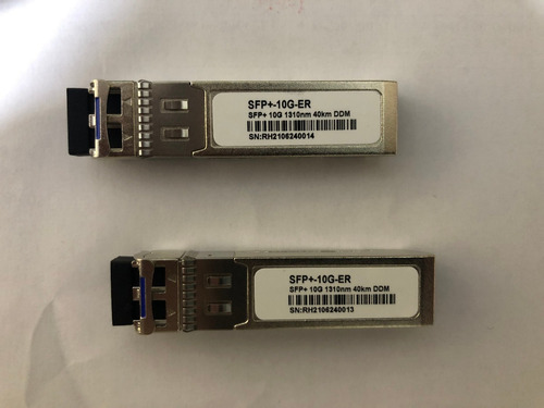 Par Modulos Sfp+ Duplex 10g 40km Compatible Mikrotik /cisco