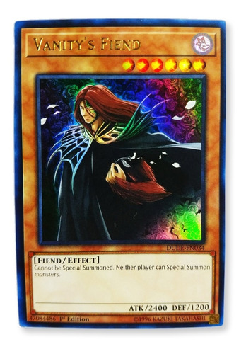 Yugi-oh! Vanity's Fiend Dude-en034 Ultra