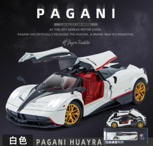 Paganis Huayra Coches En Miniatura Con Luz Y Sonido 1/24