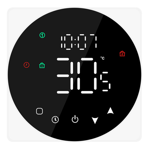 Controlador Semanal Táctil Con Pantalla Inteligente Termosta