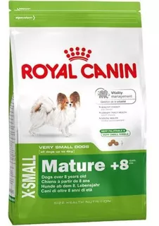 Ração Royal Canin X-small Mature +8 Miniatura 2,5kg
