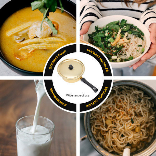 Olla Gruesa De Fideos Para Sopa Con Una Sola Manija, 1 Unida