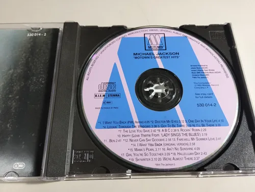 Michael Jackson & Jackson 5 - Greatest Hits - Made In France (Usado)
