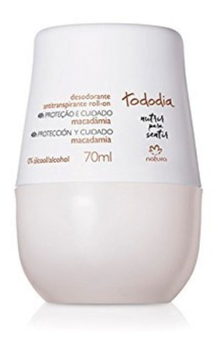 Antitranspirante roll on Tododia macadamia 70 ml