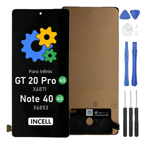 Pantalla Display Para Infinix Gt20 Pro 5g X6871 Incell Lcd