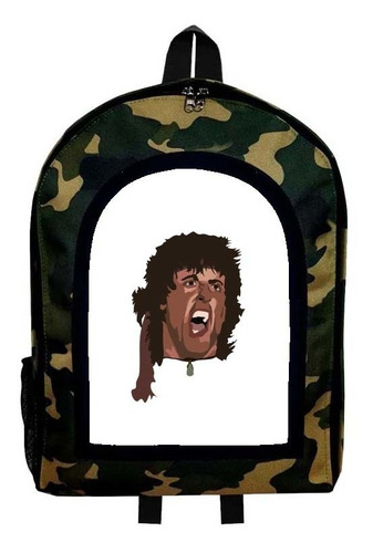 Mochila Camuflada Rambo Modelo 4