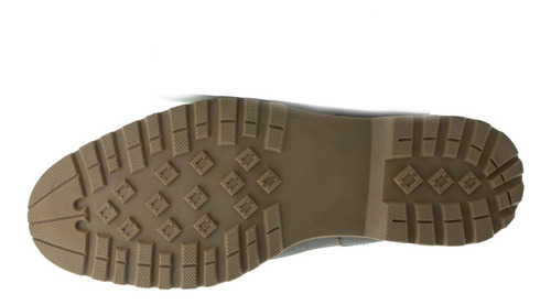 Imagen 5 de 5 de Botin Outdoor De Hombre Piel Agujetas Comodo Giusto 20001