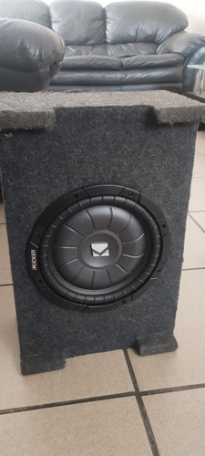 (125v) Bajo Subwoofer Kicker Cvr Doble Bobina 10 800w Cajon