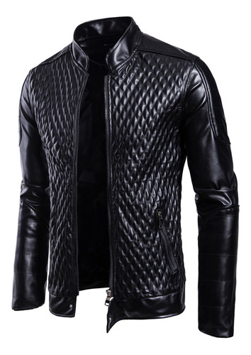 Chaqueta De Forro Polar L Coat Leather Plus Para Hombre, Cha