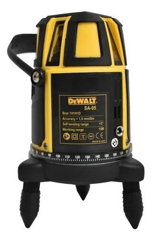 Imagen 1 de 3 de Nivel Láser 5 Lineas Profesional Con Trípode Dewalt