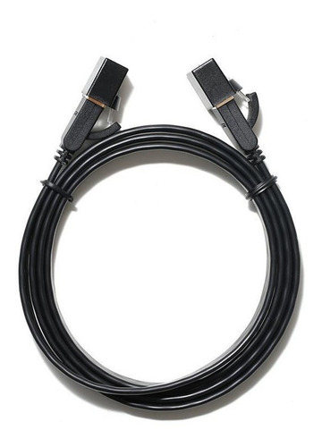 Imagen 1 de 3 de Cable Ugreen Nw106 De Ethernet Rj45 Cat7 Negro 2 Metros