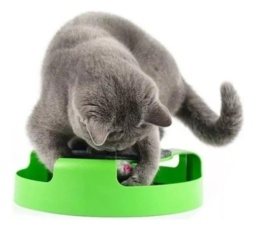 Imagen 2 de 8 de Juguete Gato Atrapa Ratón Juego Interactivo Para Mascota