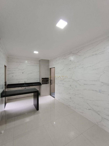 Imagem 13 de 15 de Casa Com 3 Dormitórios À Venda, 105 M² Por R$ 310.000,00 - Parque Brasília - Anápolis/go - Ca0506