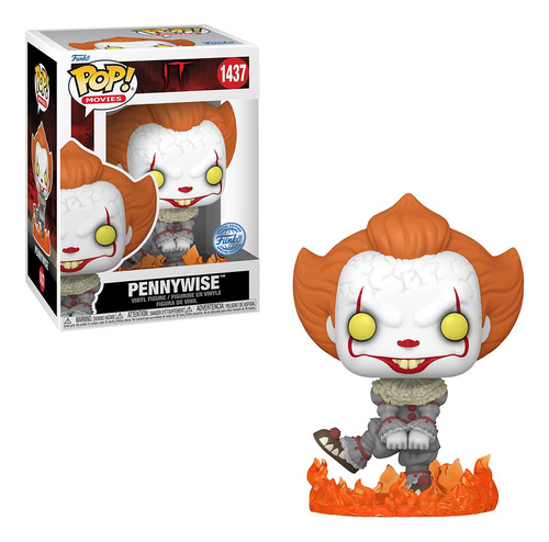 Funko Pop Movies It Exclusive - Pennywise #1437