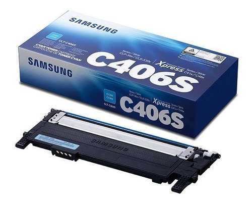 Toner Samsung Clt-c406s Cyan Original (b)