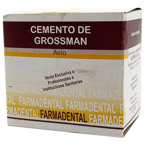 Cemento Grossman Endodóntico, Avío. Farmadental