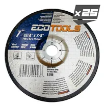 Comprar Discos De Esmerilar De 7  Desbaste Ecotools - X 25 Discos