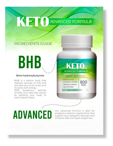 Imagen 2 de 4 de Combo Keto Advanced Original- Bhb-suplemento Ketosis 2 Meses