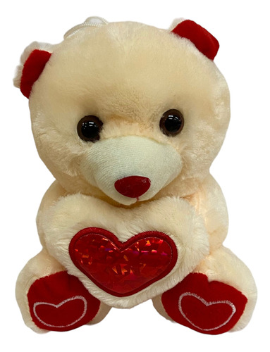 Oso Peluche Corazón Laminado