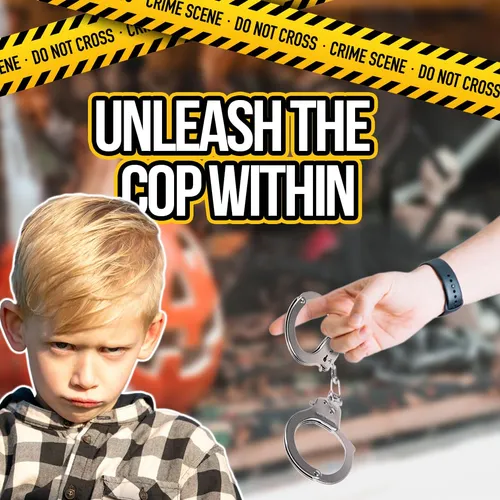 Juego De Rol Policial Esposando A Un Canguro Para Niños Con