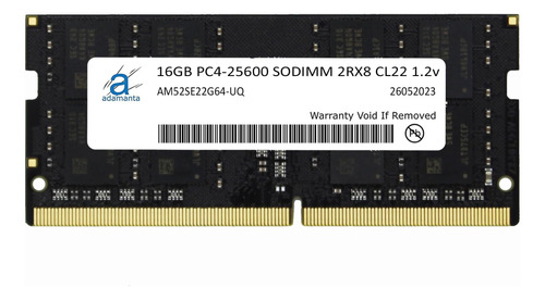 Adamanta 16 Gb (1x16 Gb) Ddrmhz (o 2933 Mhz O 2666 Mhz O Mhz