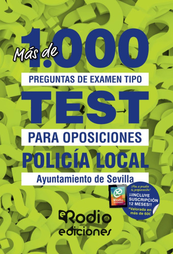 Libro: Policía Local. Ayuntamiento De Sevilla: Más De 1.000