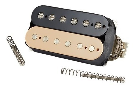 Imagem 3 de 4 de Gibson Captador Burstbucker 1 Ponte/braço Zebra Im57azb