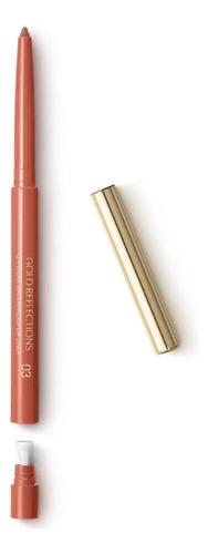 Lápis Labial À Prova D'água Kiko Milano Gold Reflections