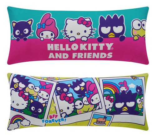 Almohada Súper Jumbo Hello Kitty Friends - Providencia Color Multicolor