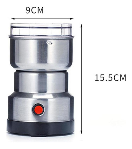 A Molinillo De Café Eléctrico For Frutos Secos, Frijoles,