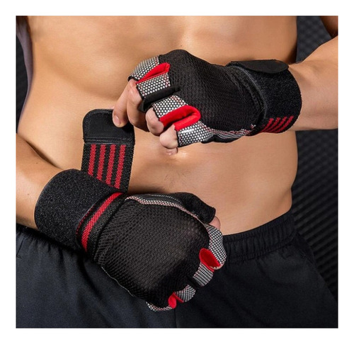 1 Par De Guantes Deportivos Transpirables Y Antisudor