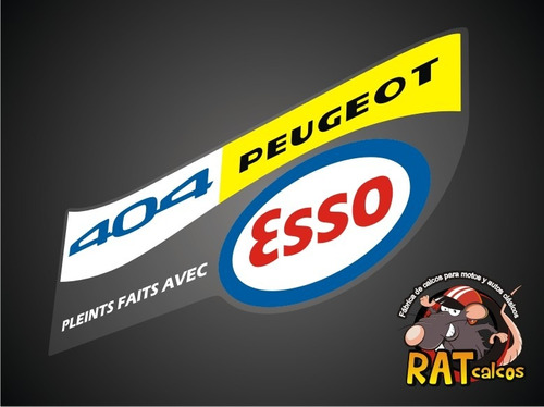 Calco Peugeot 404 / Calco Esso