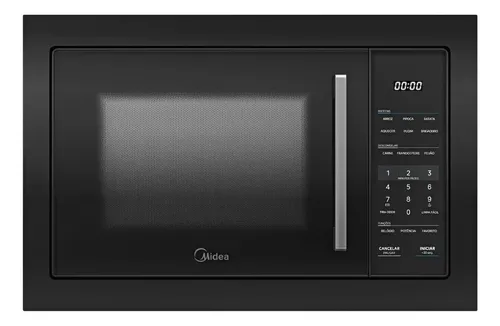 Micro-ondas De Embutir 35l Preto Midea 127v Mgb35m1 | Frete grátis